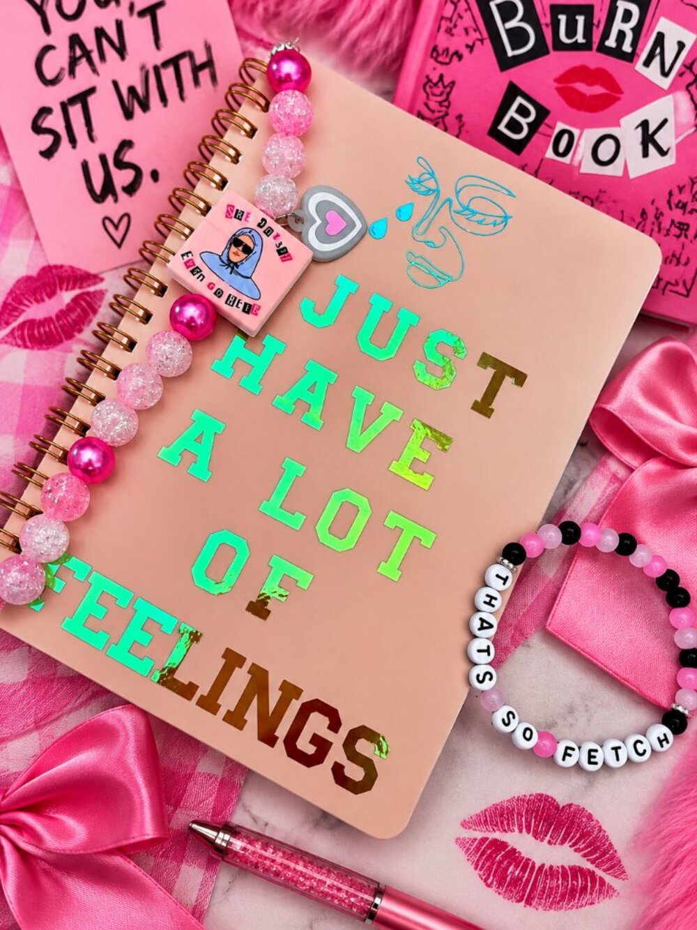 That’s so fetch handcrafted bundle by me 💗🖤💋